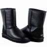 Ugg Mens Classic Short Metallic Black