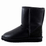 Ugg Mens Classic Short Metallic Black