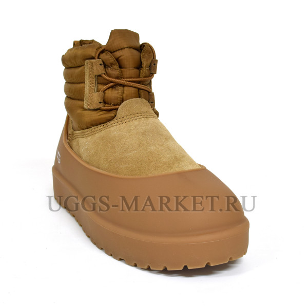 UGG Men's Classic Mini Lace-Up Chocolate