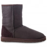 Ugg Mens Classic Short Metallic Chocolate