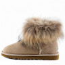 Ugg Fox Fur Mini Sand