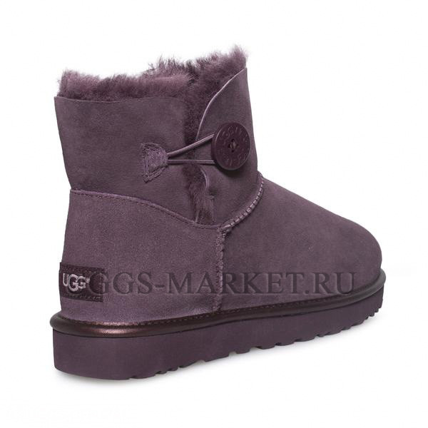 Ugg Bailey Button Mini II Metallic Port Boots